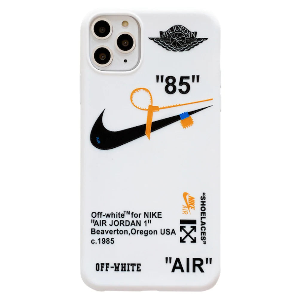 NK X O.W IPHONE WHITE - DORTMUNDCASES™