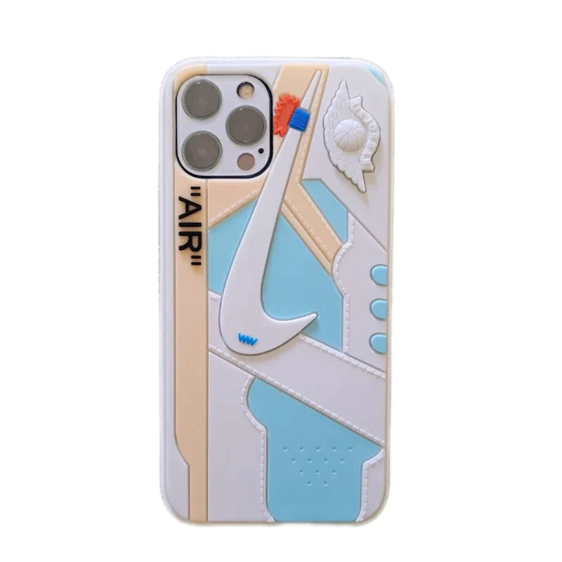 AJ1 WHITE IPHONE - DORTMUNDCASES™